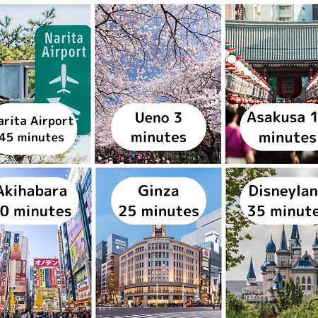 Apartmán Ueno Minowa 502 Prefektura Tokio Exteriér fotografie